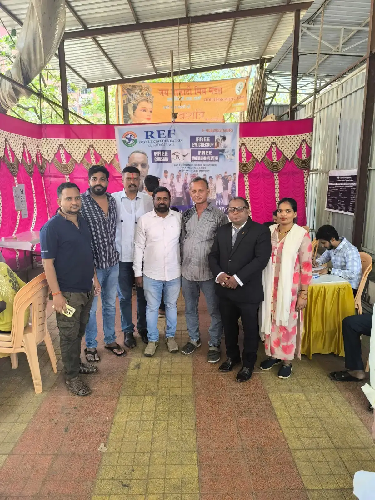 Eye Camp Team Members